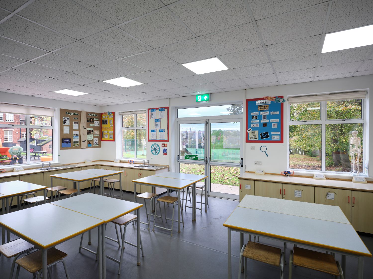Science Classroom Image of Science Classroom at Dame Bradbury's