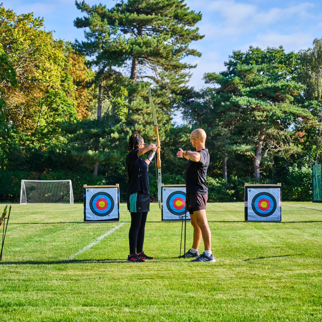 Timetabled enrichment archery