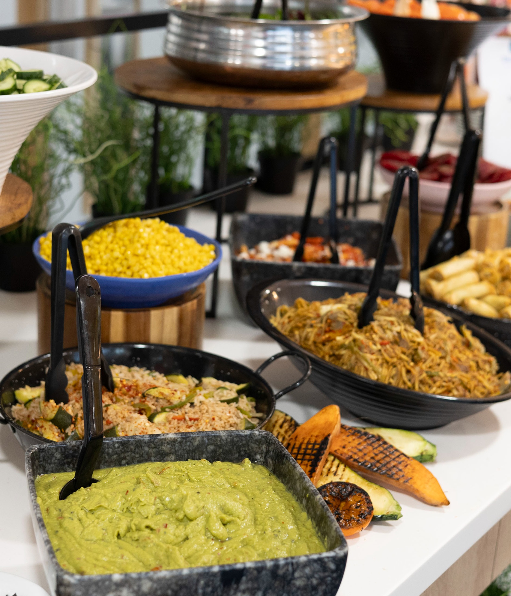 Selection of food linking to the Senior School Menu